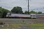 NJT 4531 heads west  to the storage yard